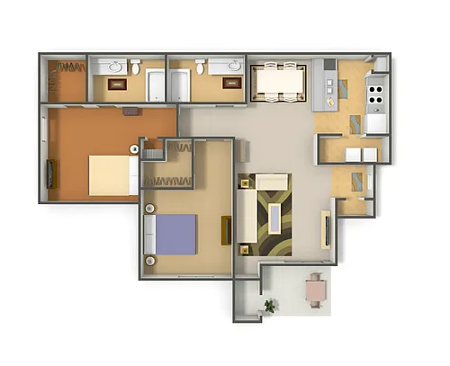 Floor plan B2