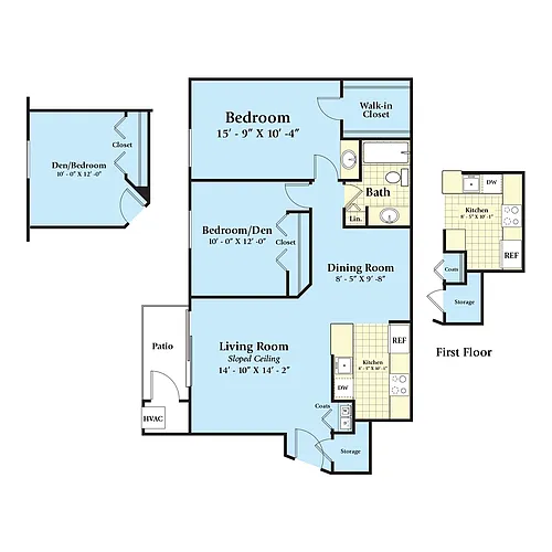 Floor plan The Willow