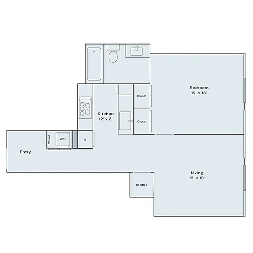 Floor plan A01