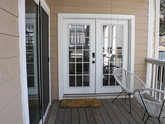 Have coffee or dinner al fresco on the sizeable porch