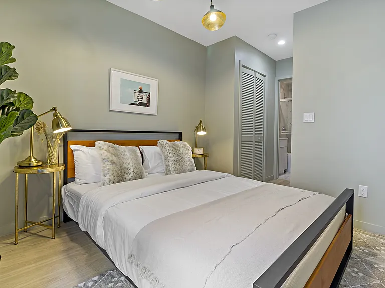 Bedroom 2 with ensuite bathroom