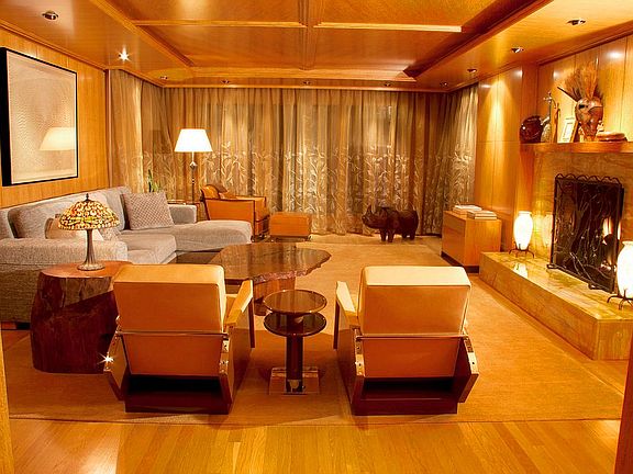 Living room paneling