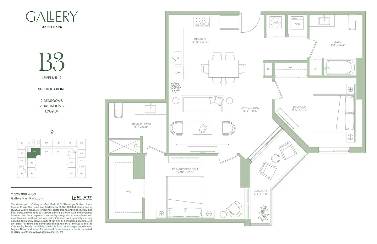 Floor plan B3