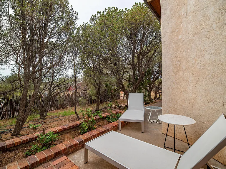 Back patio