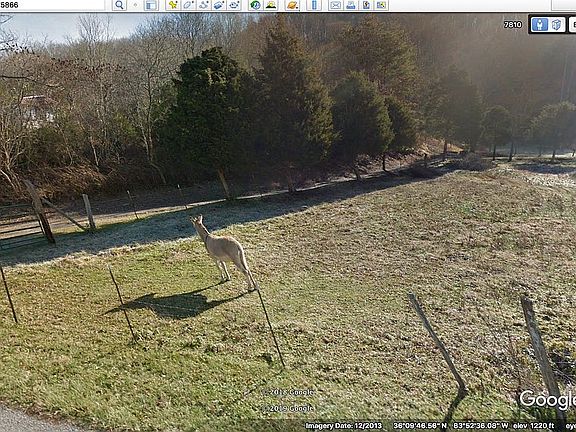 Side view of drive entry.