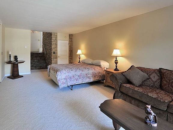 Bedroom is size of 2 bedrooms.