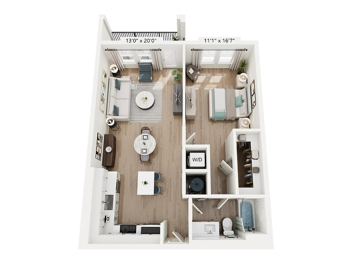 Floor plan A2-B