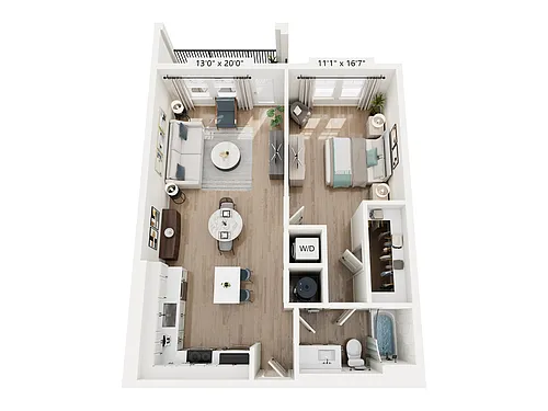 Floor plan A22-B