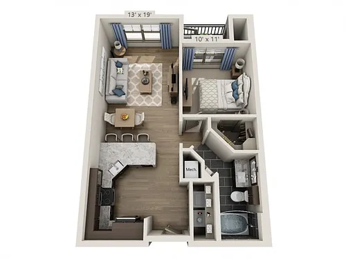 Floor plan Nash A