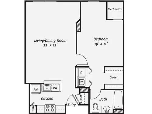Floor plan A10