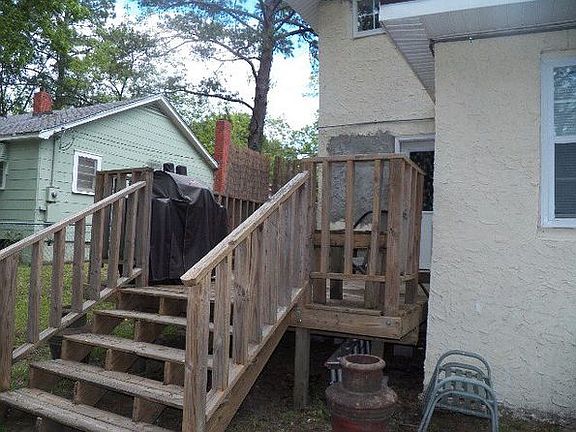 Back deck view