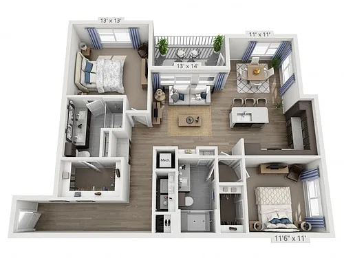 Floor plan Taylor C
