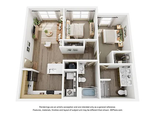 Floor plan The Encanto