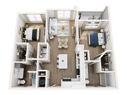 Floor plan B2