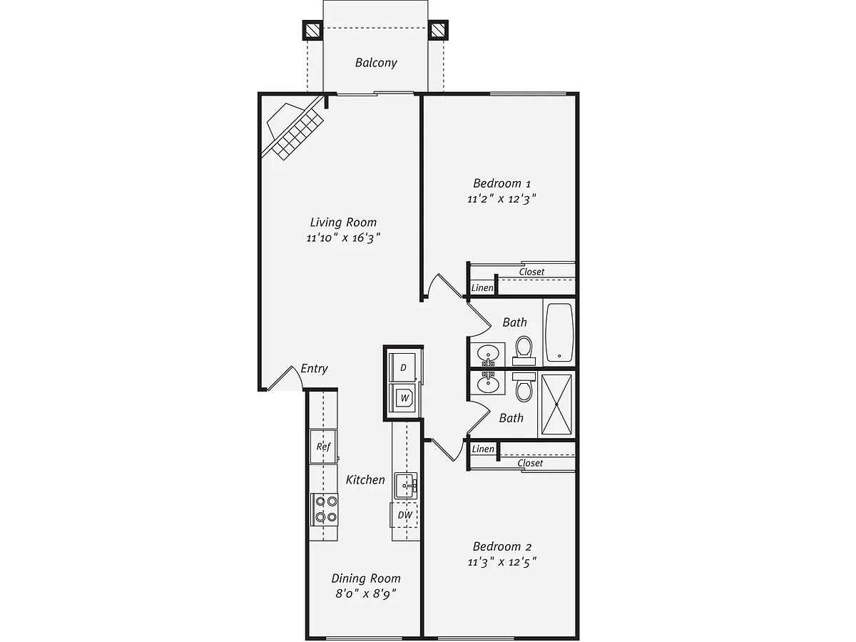 Floor plan B1