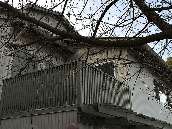 Balcony off the living room