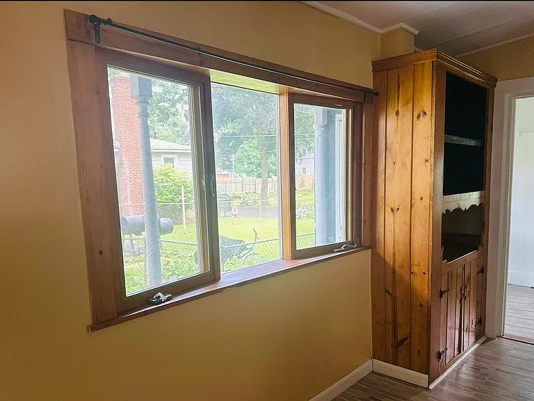 Kitchen with Window to Side Patio