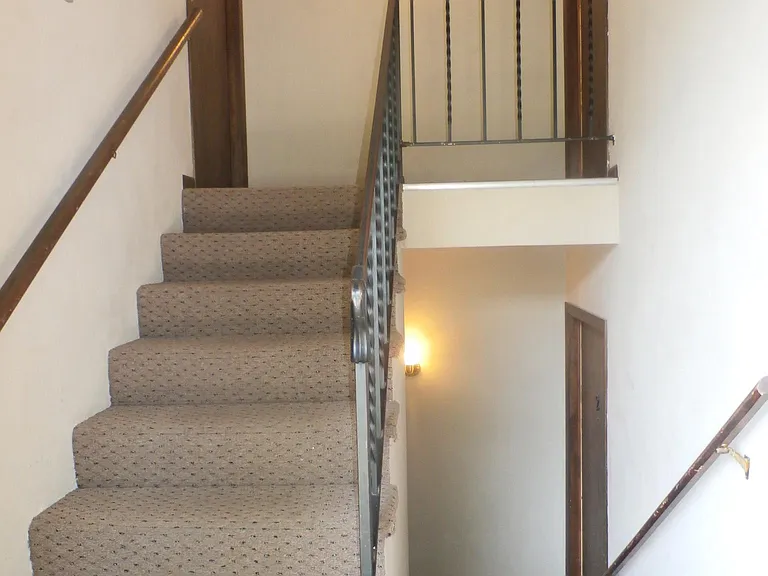 building entrance, lower right unit