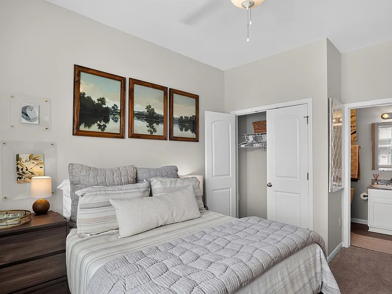 Cozy and Spacious Bedroom at Ralston Apartments in Downtown Indianapolis