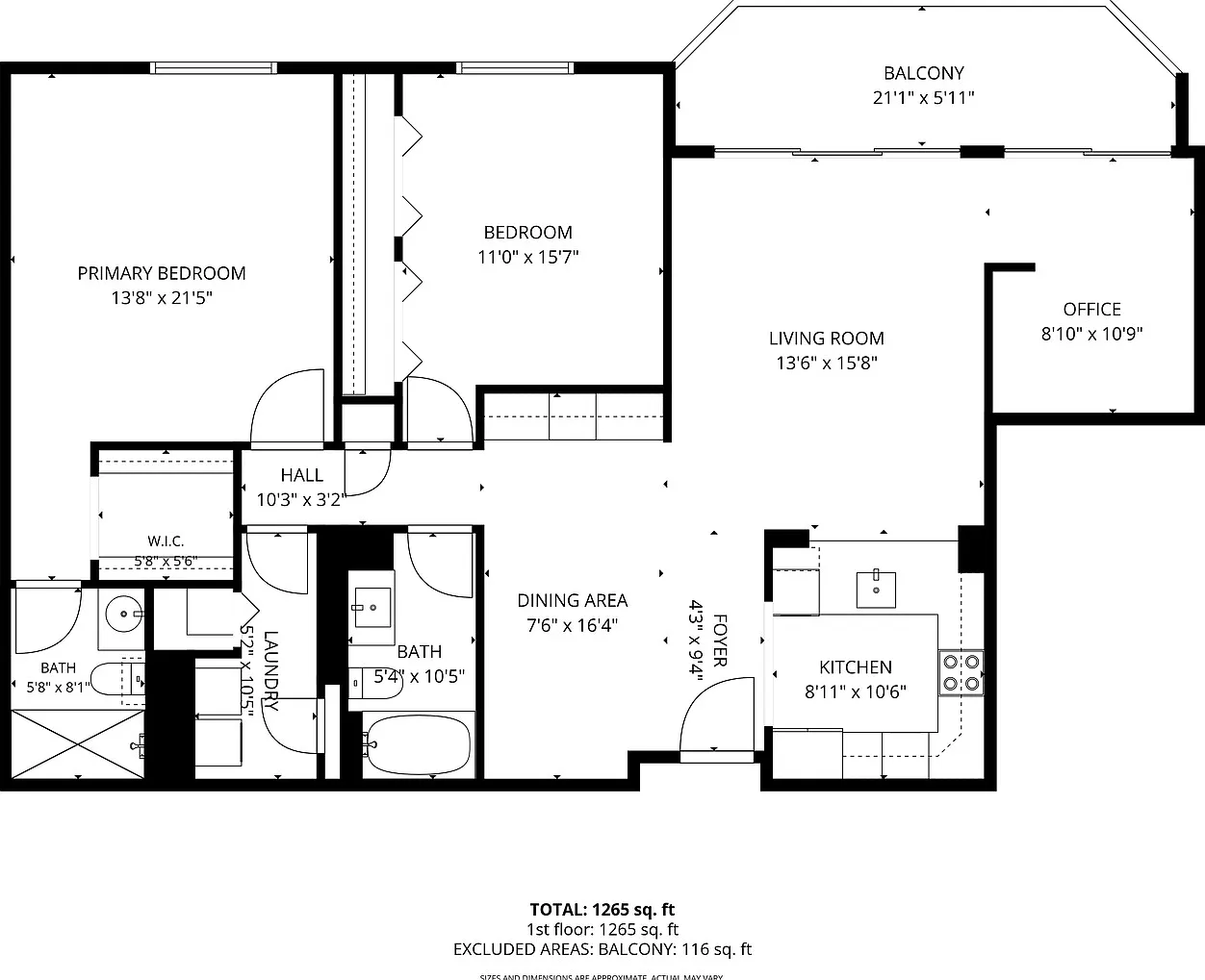 2 bed, 1334 sqft, $3,000 — Photo 4