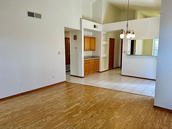 Living area looking at hall bar
