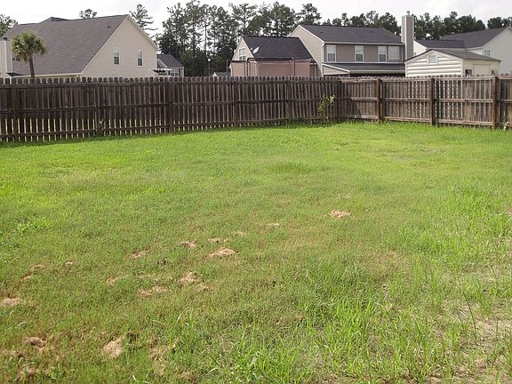 Fully fenced yard