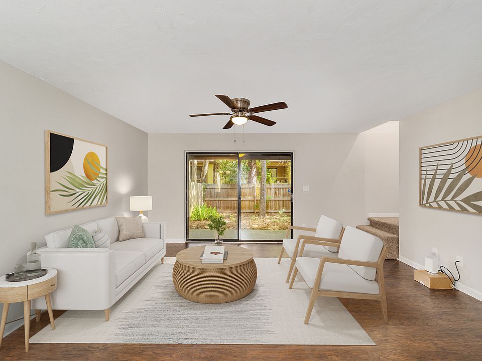 Virtually Staged living room