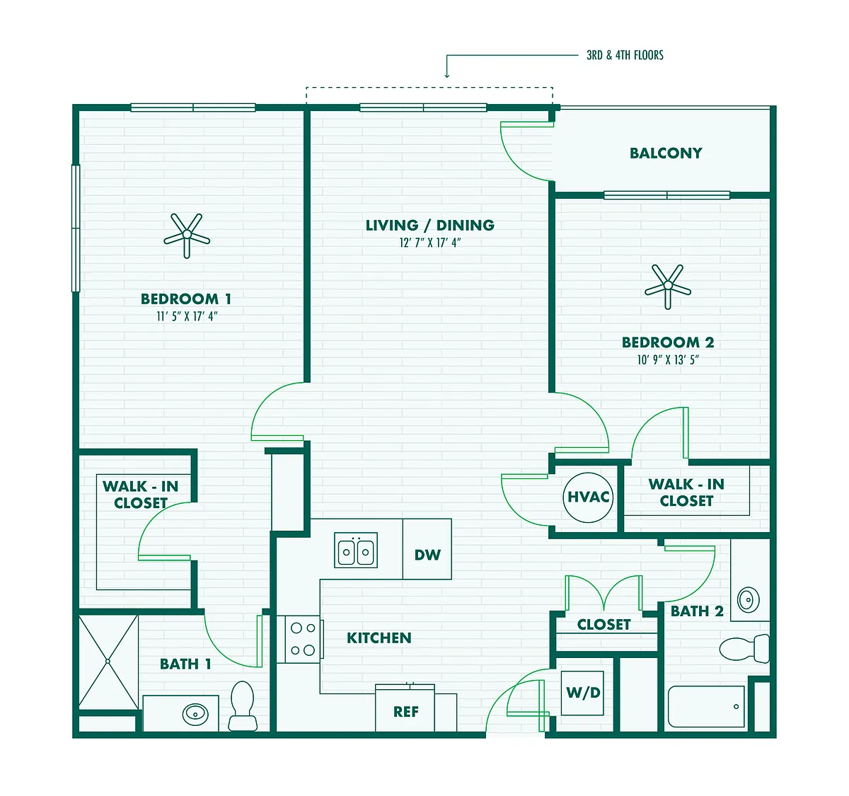 Floor plan Raleigh