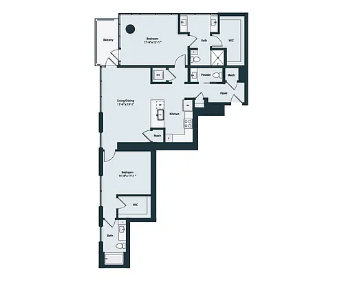 Floor plan B3-1