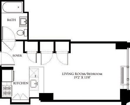 2nd image of 500 W 23rd St APT 3C