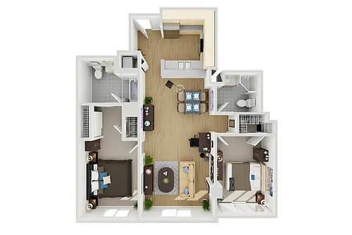Floor plan B3
