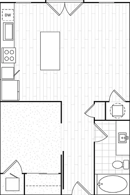 A1 One Bedroom A1 One Bedroom
