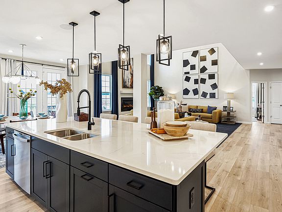 Open floorplan for entertaining