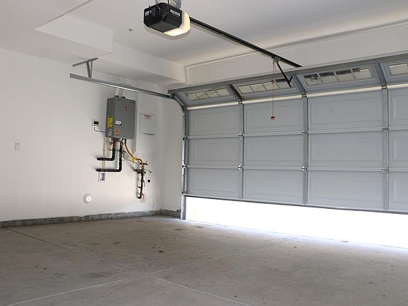 two-car garage and tankless water heater system