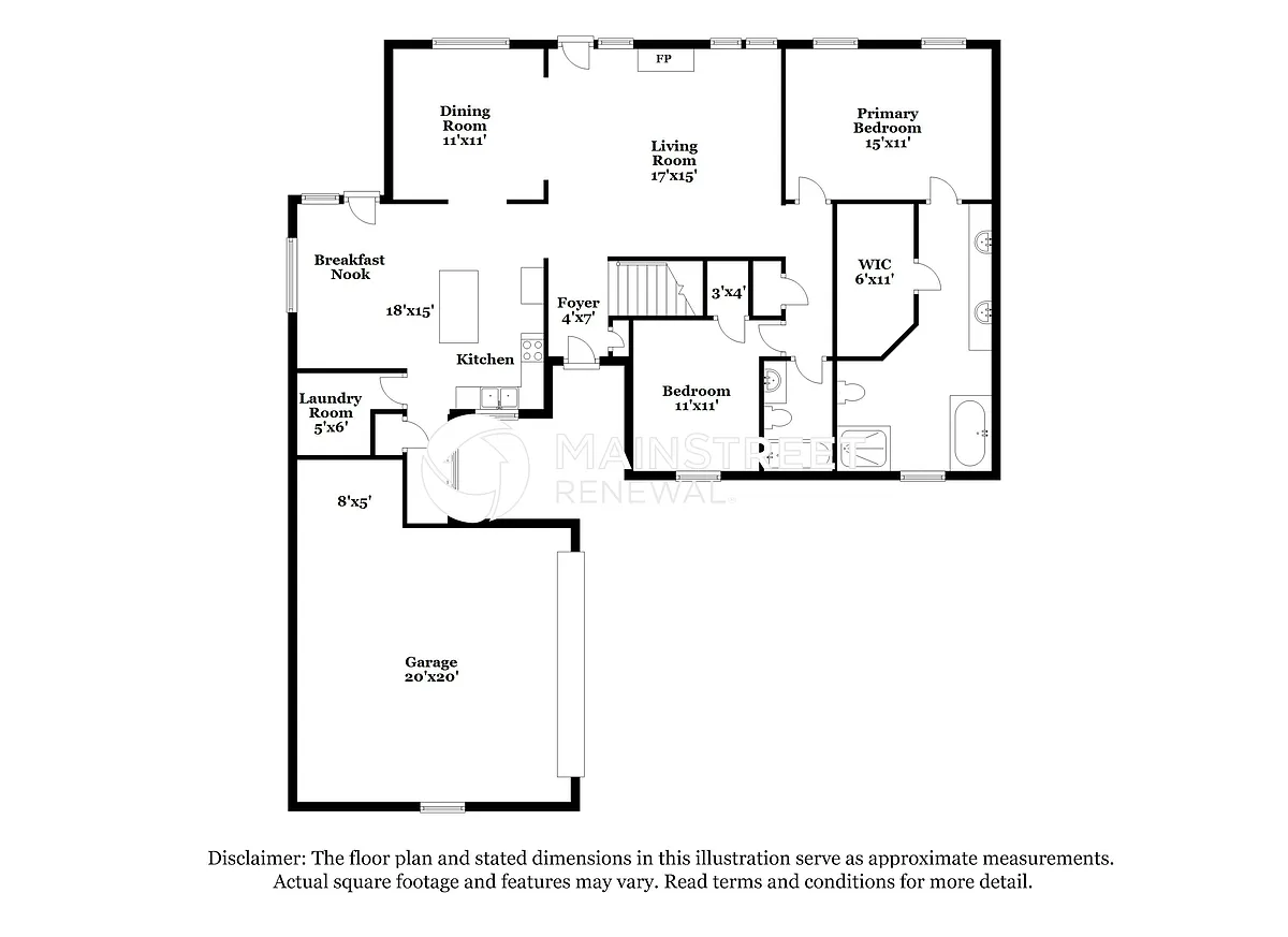Floor Plan - 301 Locust Grove Dr