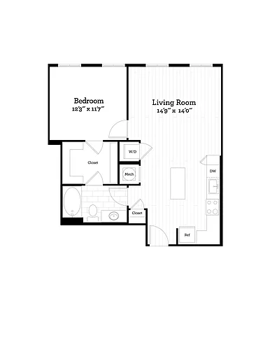 Floor plan A13