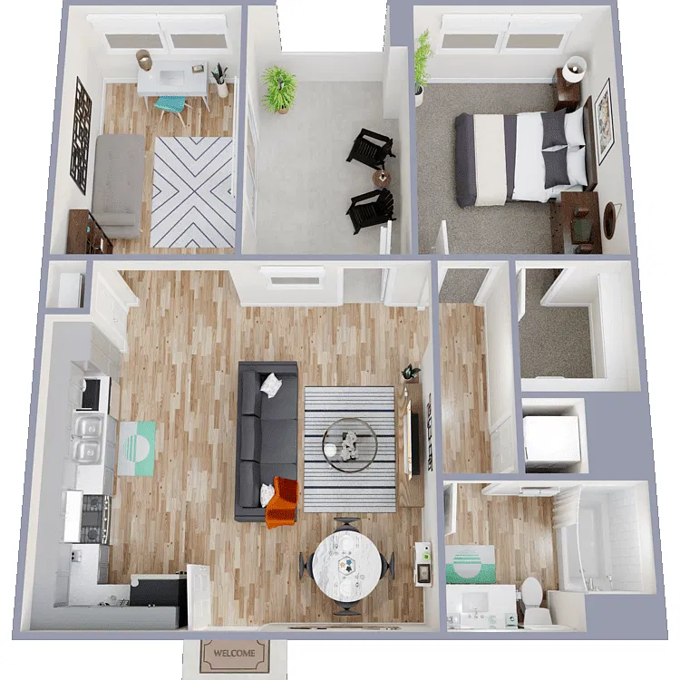 Floor plan A4