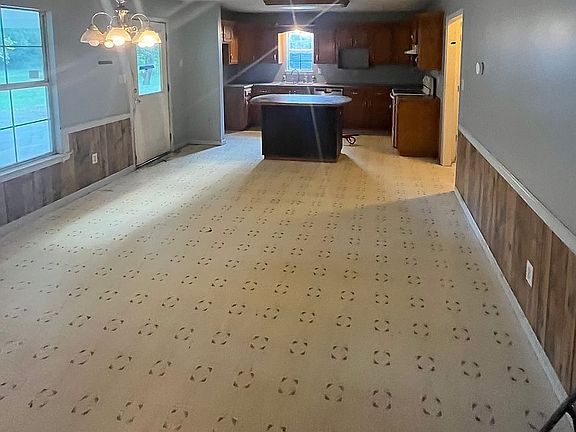 Huge kitchen and dining room