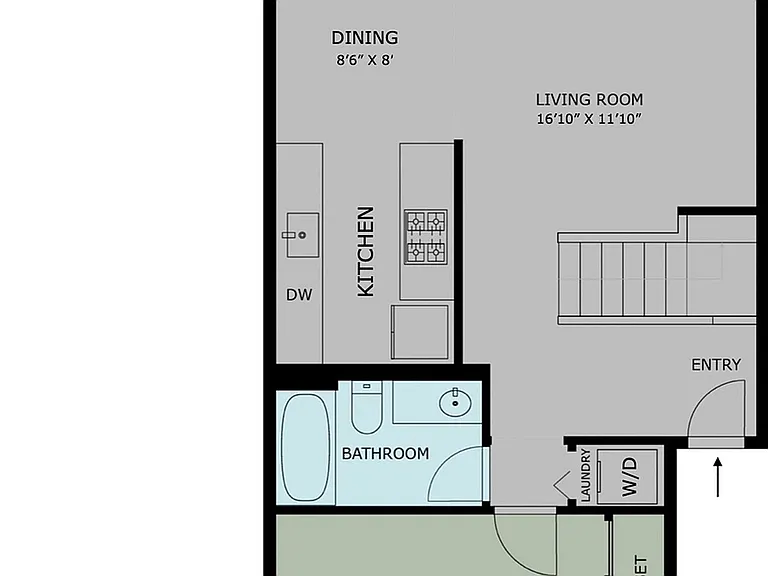 1 Bed/1 Bath Loft 1 Bed/1 Bath Loft