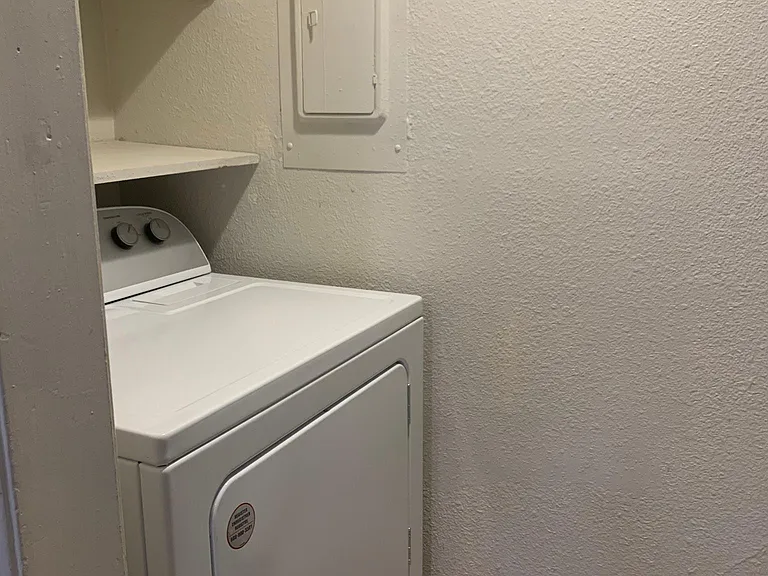 Dryer is installed and read to use.