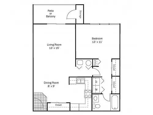 Floor plan Woodshake-Down