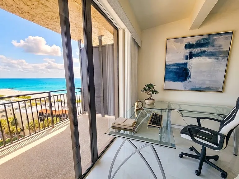 Office overlooking the gulf