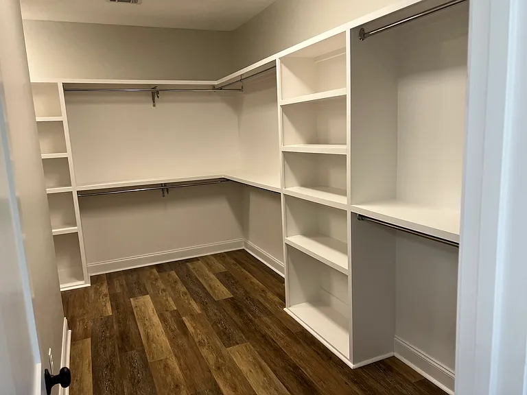 Master Bedroom Closet (L shaped)