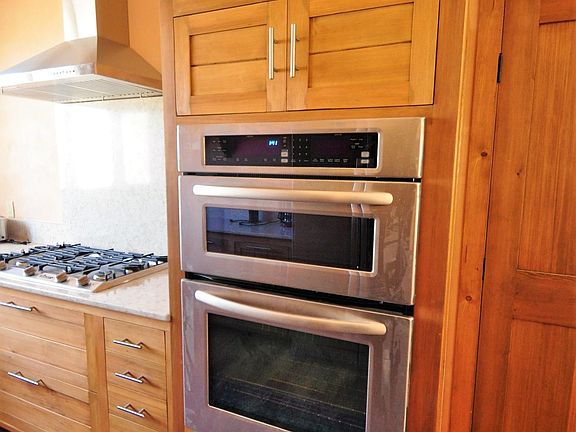 High end appliances and custom cabinets