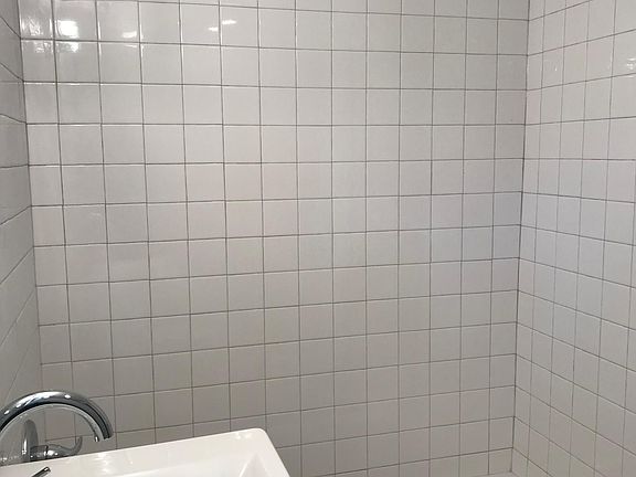 Tiled shower