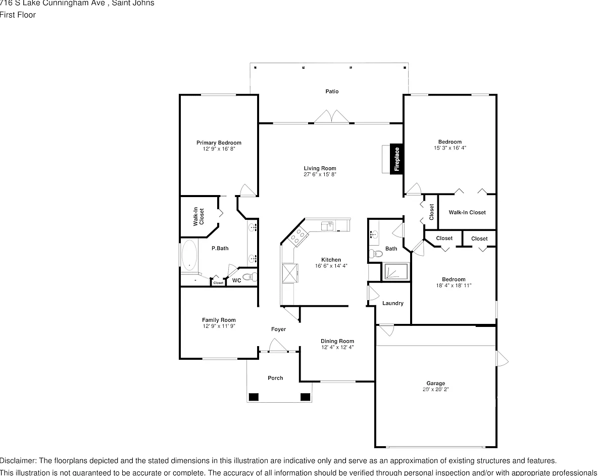 716 S Lake Cunningham Ave Saint Johns, FL 32259 — Photo 2