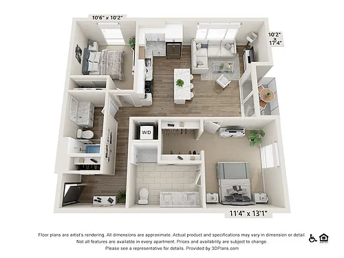 Floor plan B1