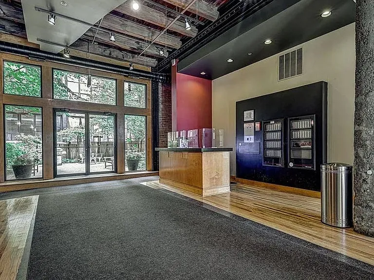 Front Lobby and Security Desk