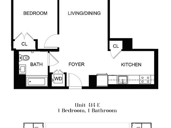 2nd image of 55 N 5th St APT E514