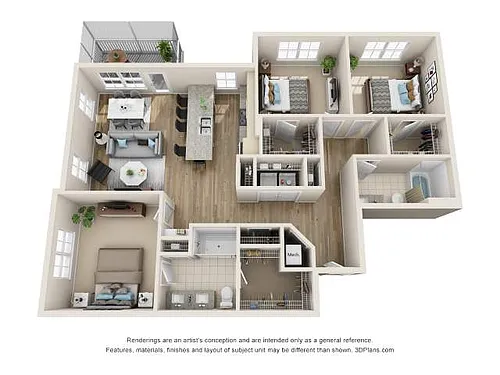 Floor plan Teton